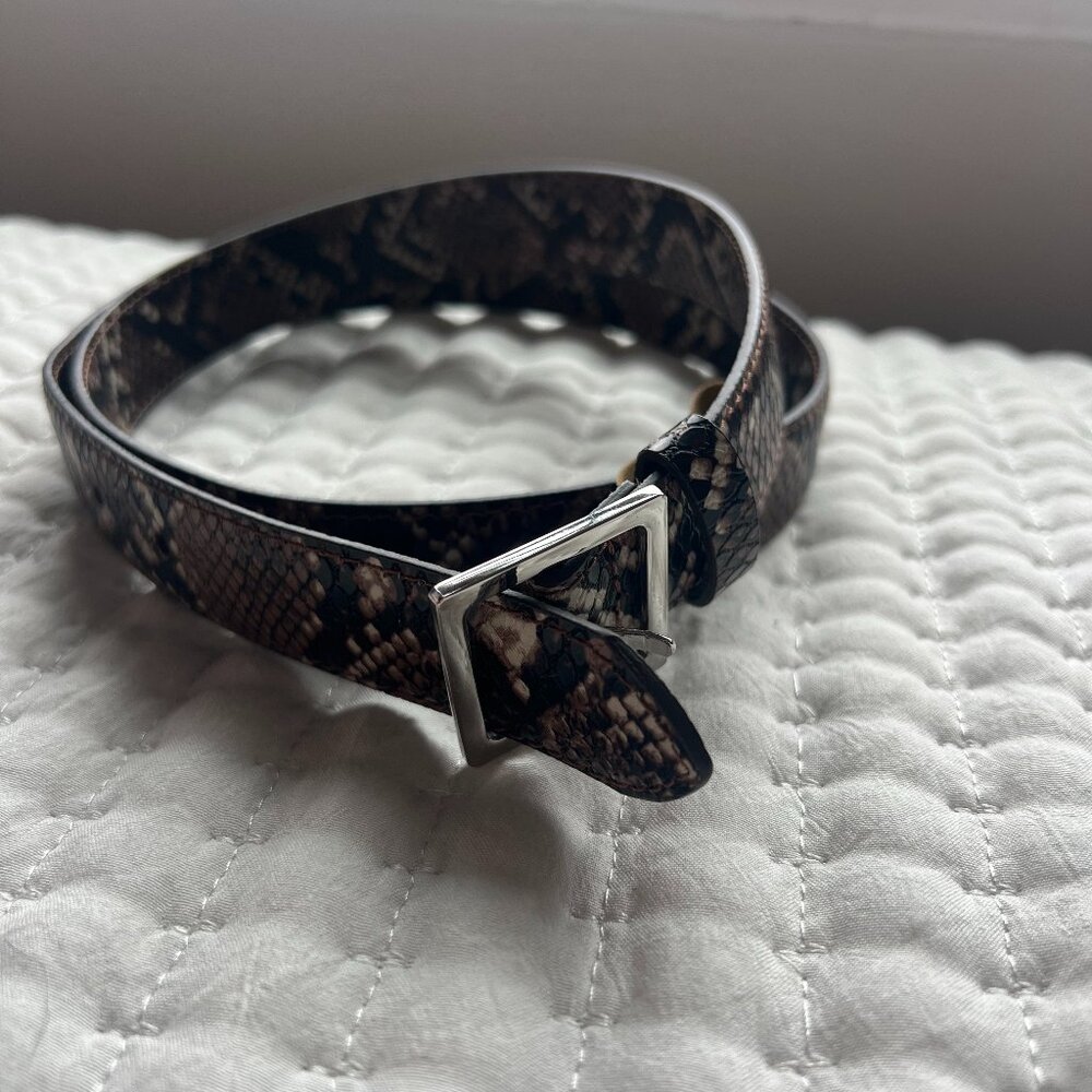 Snakeskin Belt